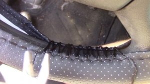 Перетяжка руля автомобиля своими руками. Не снимая руль. Инструкция.