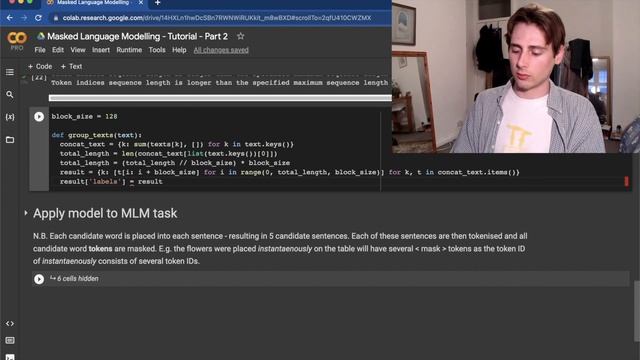 Masked Language Modelling Part 2 - Retraining BERT w/ Hugging Face Trainer - MRSCC - Coding Tutoria смотреть онлайн