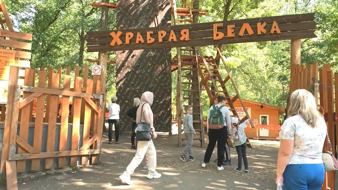 Веревочный парк "Храбрая белка", Лениногорск смотреть онлайн