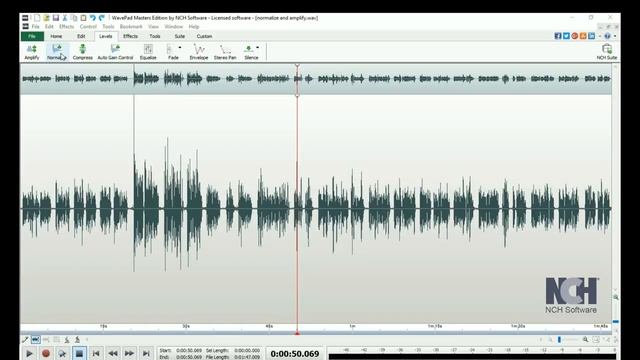 How to Amplify and Normalize Audio | WavePad Audio Editor Tutorial смотреть онлайн