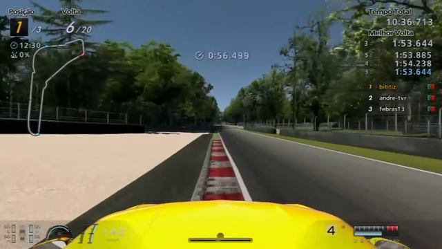 Ferrari 458 Italia '09 em Monza (Stock) смотреть онлайн