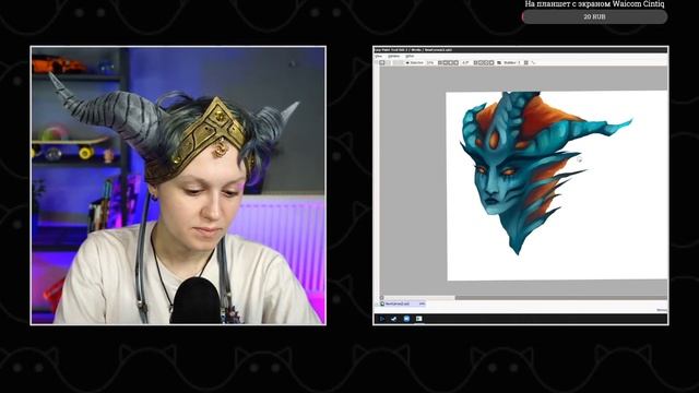 Рисуем скетчи по вселенной Warcraft, заходи, у нас лампово! смотреть онлайн