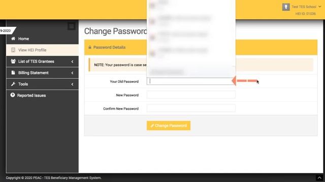 TMS Tutorial Part 4 How to Change Password смотреть онлайн