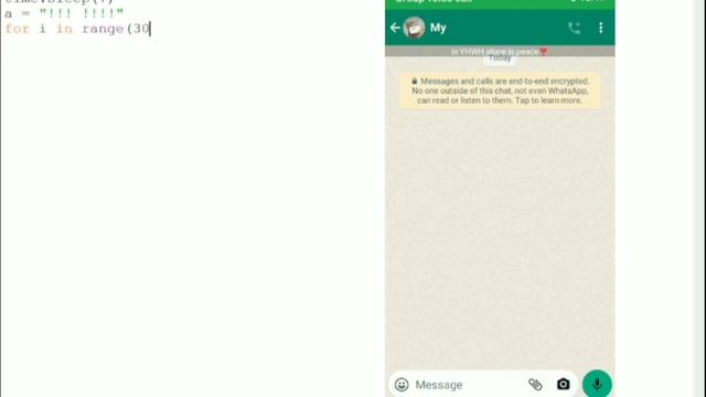 Python ?Whatsapp Automation/Pyautogui 5 line code..✌️? Scrcpy/Genymotion.?.. смотреть онлайн