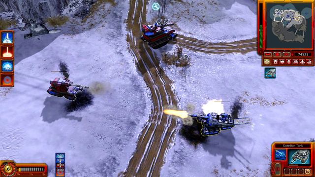 Red Alert 3 Mod-Eastern Loong: Reverse Scale Tank vs Guardian Tank смотреть онлайн