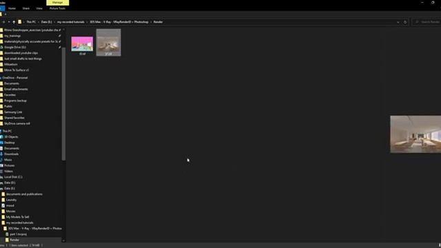 3DS Max - V Ray - VRayRenderID + Photoshop смотреть онлайн
