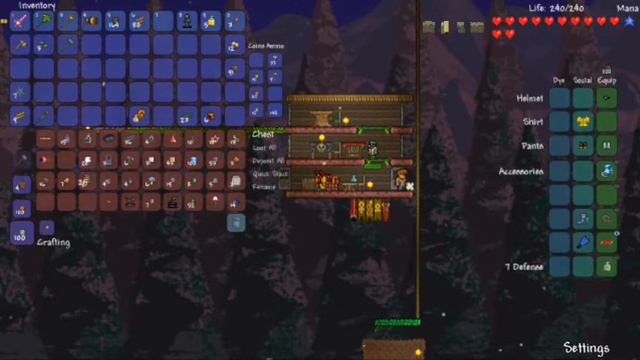 Terraria :: Micro Terraria World :: Episode 3 Say Goodnight Your Majesty смотреть онлайн