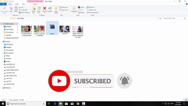 How to Create ZIP File in Windows 10 of 2019 смотреть онлайн