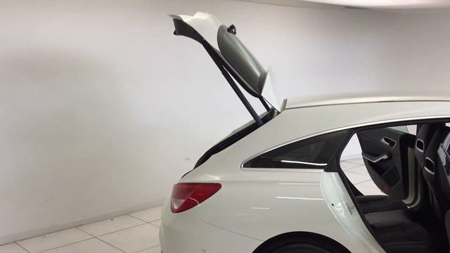 Mercedes CLA Shooting Brake White Monument Garage смотреть онлайн