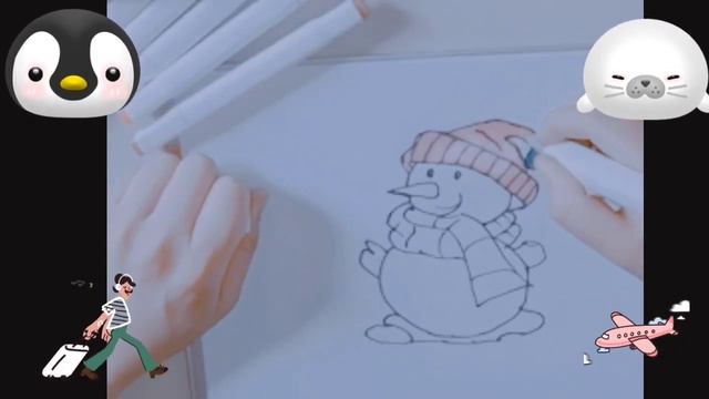 How to draw santa claus Как нарисовать деда мороза Тедди Еasy drawing смотреть онлайн