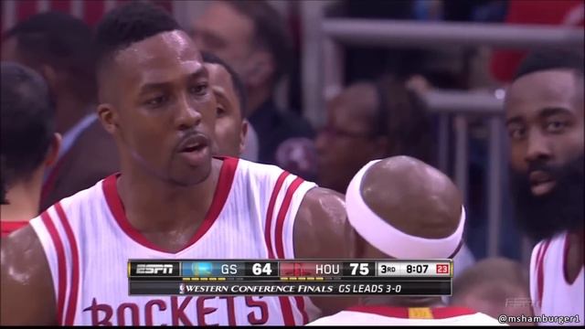 Dwight Howard hit Andrew Bogut in the face 5-25-15 смотреть онлайн