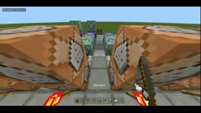 MCPE/MCBE JOJO command block tutorial | King Crimson Basic Command + Stand Leap смотреть онлайн