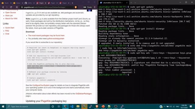 Make your localhost part of web using pagekite and AWS смотреть онлайн