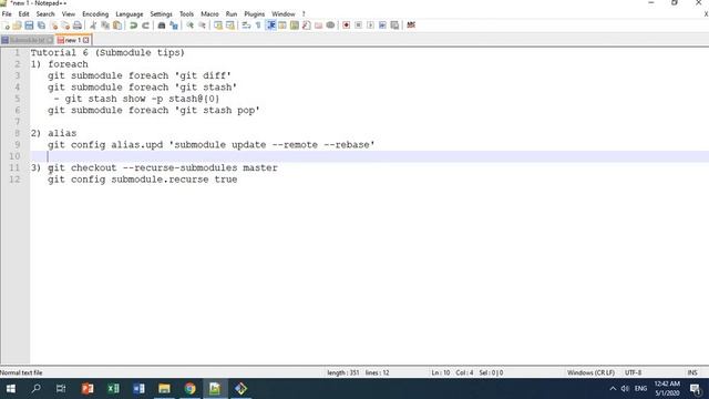 Tips for working with submodule смотреть онлайн