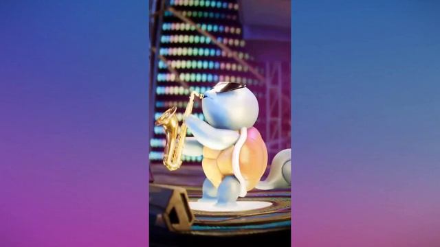 Saxophone Squirtle 30 Minutes🎷#animation #pokemon #cg#epic #sax#squirtle#guy#runway