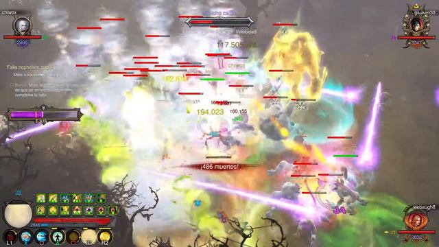 DIABLO III - PS4 - T18 - GR 150 (Crusader King) - 13:55'18 смотреть онлайн