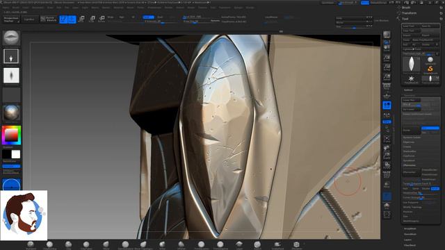 Draenei Asset 3D Modelling process - Warcraft 3 Reforged смотреть онлайн