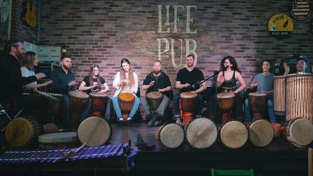 Drum and Bass на джембе. Весенний концерт Sun Drums. смотреть онлайн