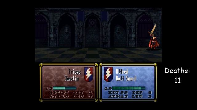 Fire Emblem: Thracia 776 (Blind, 6, w./death counter) смотреть онлайн