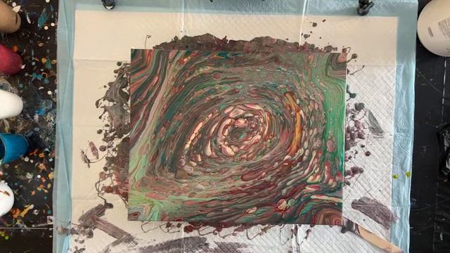 WATCH us create ART LIVE! Livestream Fluid Art Paint Pouring for beginners and advanced level #300 смотреть онлайн