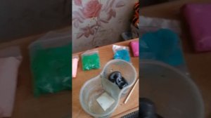 как сделать слайм из воздушного пластилина