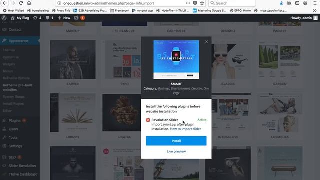 Be Theme installation process in deatil смотреть онлайн