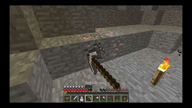 Minecraft-10 серия-Стандартные приключения-Жители+Алмазная кирка=Счастье смотреть онлайн