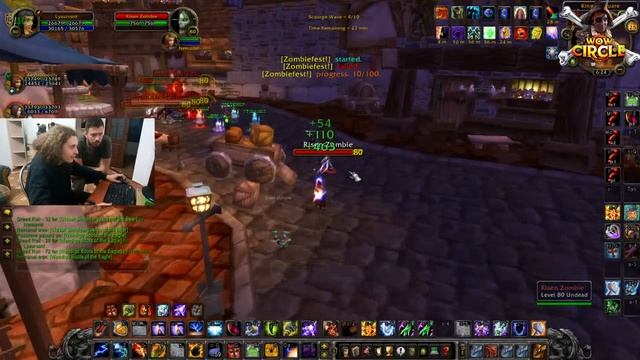 Раз на раз в Актобе с подписчиком! Wotlk 3.3.5 WoW Circle!