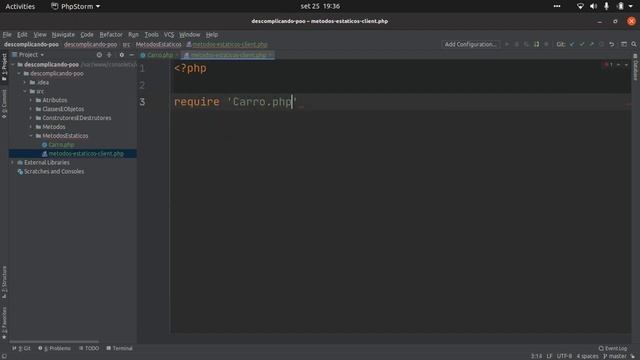 Descomplicando POO com PHP #05 - Métodos Estáticos смотреть онлайн