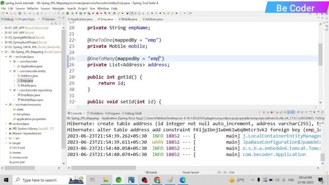 #18 Relationship Mapping in Data JPA in One Video | Spring Data JPA Tutorials смотреть онлайн