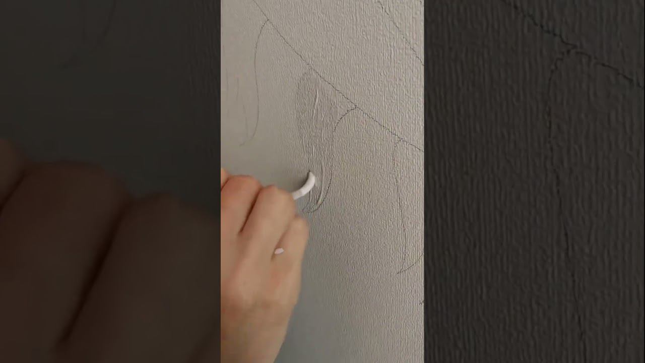 Александра Головина и её нежнейшая роспись стены акриловыми красками ТАИР линейки Де Люкс! #art смотреть онлайн