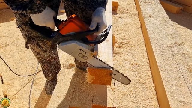 Проект двухэтажного деревянного дома 8 на 10. Планировка дома. Качество дома от Центра Домостроения смотреть онлайн