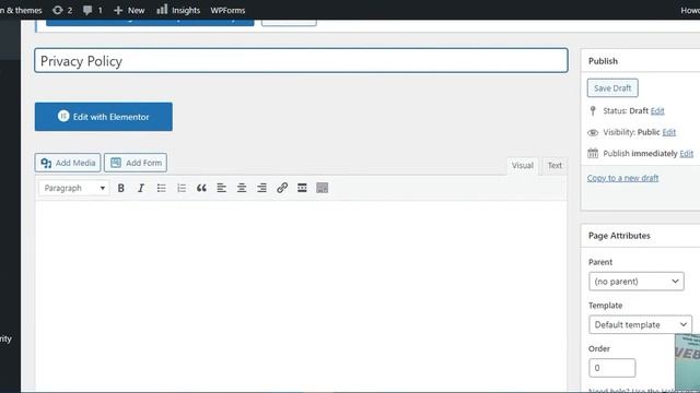 How to Add Page in WordPress Dashboard | Short Tutorial смотреть онлайн