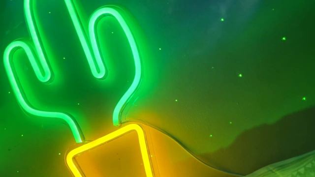 Lumoonosity Cactus led neon light decor 🌵🌵 смотреть онлайн