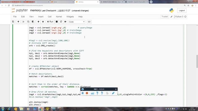 python-opencv系列 ch6 : 模板匹配matchTemplate 、 特徵匹配- 特徵描述符descriptor & 匹配器matcher смотреть онлайн