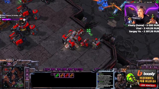 Неадекват на ладдере НАГОВОРИЛ НА БАН после моей стратегии ЭТО БАН? StarCraft 2 смотреть онлайн