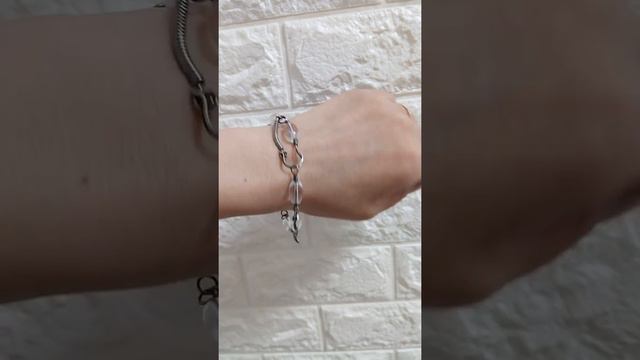 Горный хрусталь браслет с булавкой wire wrap смотреть онлайн