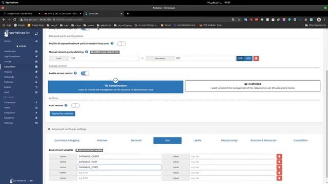 الدرس الثالث: portainer.io مع strapi смотреть онлайн
