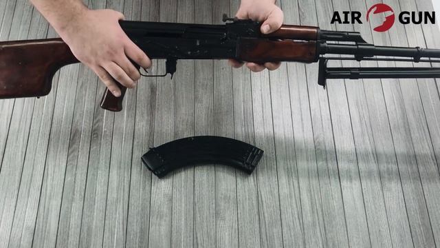 Списанный учебный ручной пулемет Калашникова (ВПО-914 РПК) смотреть онлайн