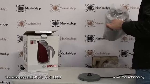 Электрочайник BOSCH TWK 6008 смотреть онлайн