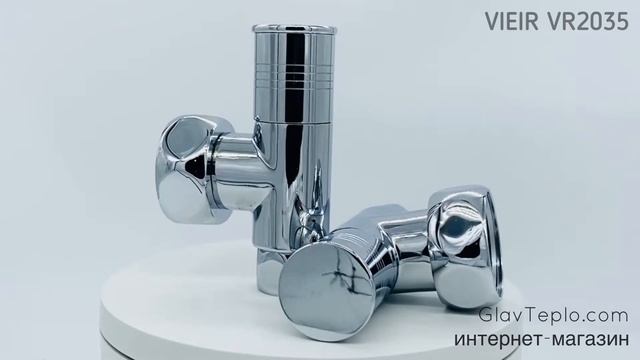 Угловой кран для полотенцесушителя 1/2’’ х 3/4’’ VIEIR VR2035 смотреть онлайн
