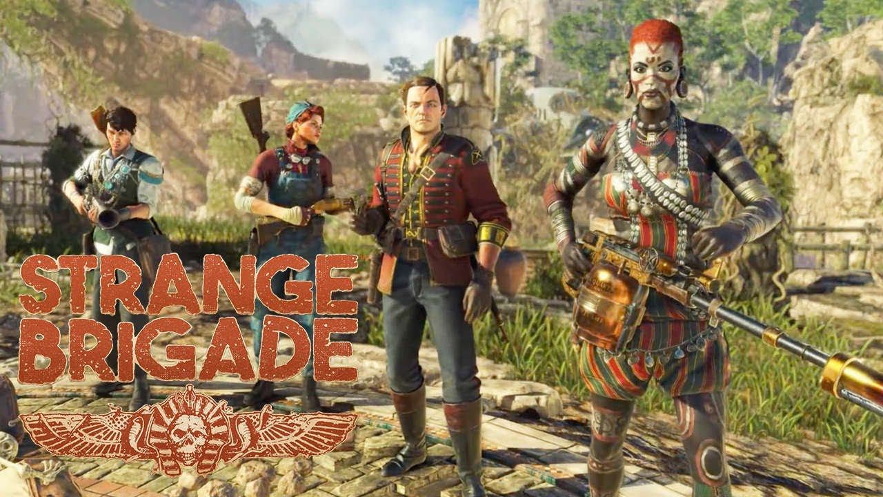 strange brigade СТРМИМ №1 НАЧАЛО ПРОХОЖДЕНИЯ смотреть онлайн