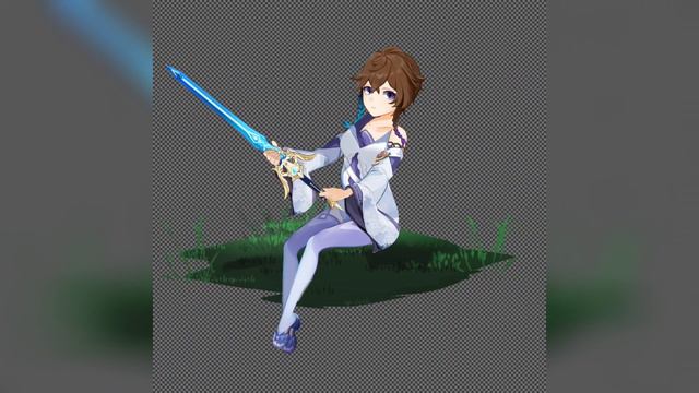 Genshin Impact OC • This Took 4 Hours 😭 смотреть онлайн