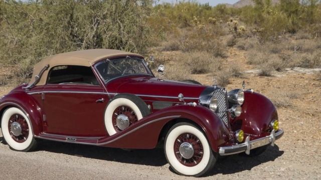 Mercedes 540K Cabriolet, 1938. Craziness!