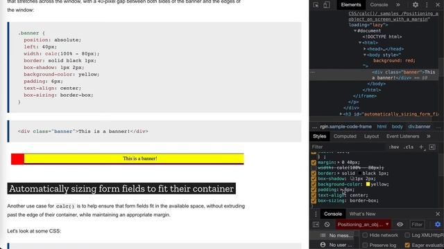 CSS - powerful calc() | JSer - CSS learner смотреть онлайн