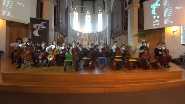 Spring Group Concert 2016 - Minuet 3 by Bach смотреть онлайн