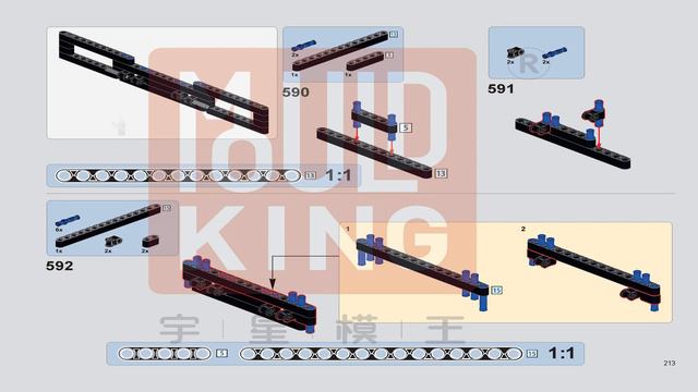 Mould King instructions | Mould King Truck | 19005 | 19005 RC Pneumatic Tractor Truck with Trailer смотреть онлайн