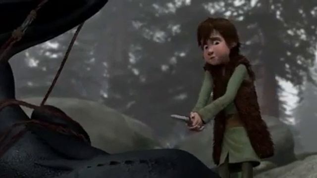 Первая встреча иккинга и беззубика-как приучить дракона смотреть онлайн