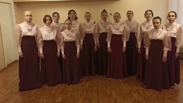 Ансамбль «Кантилена» ДМШ 8 г. Липецк «В сыром бору тропина» русская нар.песня смотреть онлайн