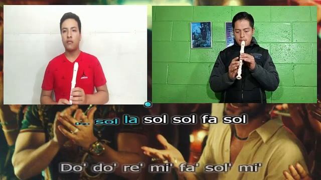 Camilo ft. El Alfa - (FLAUTA DULCE CON NOTAS) смотреть онлайн